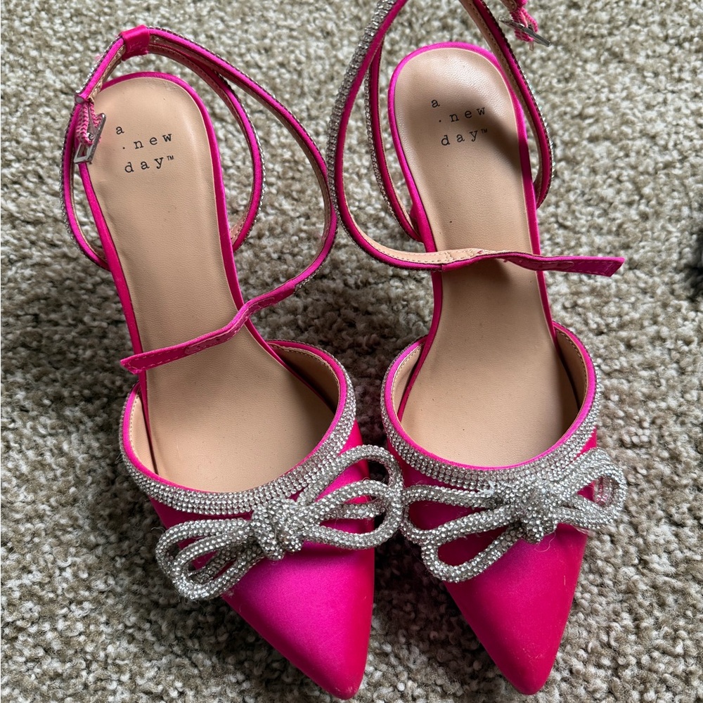 Women’s Pink Heel A New Day Size 6.5